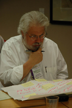 course design workshop participant in thought